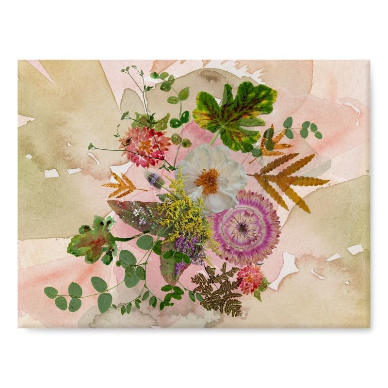 Fall Floral Cheese Board
