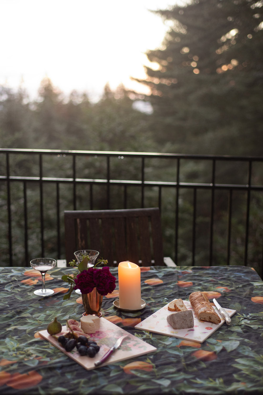 Winter Woods Cheese Board
