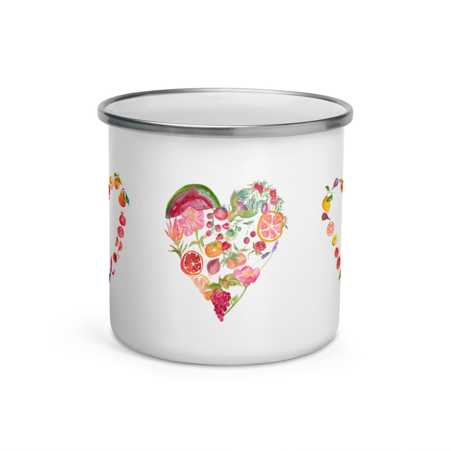 Enamel Love Mug