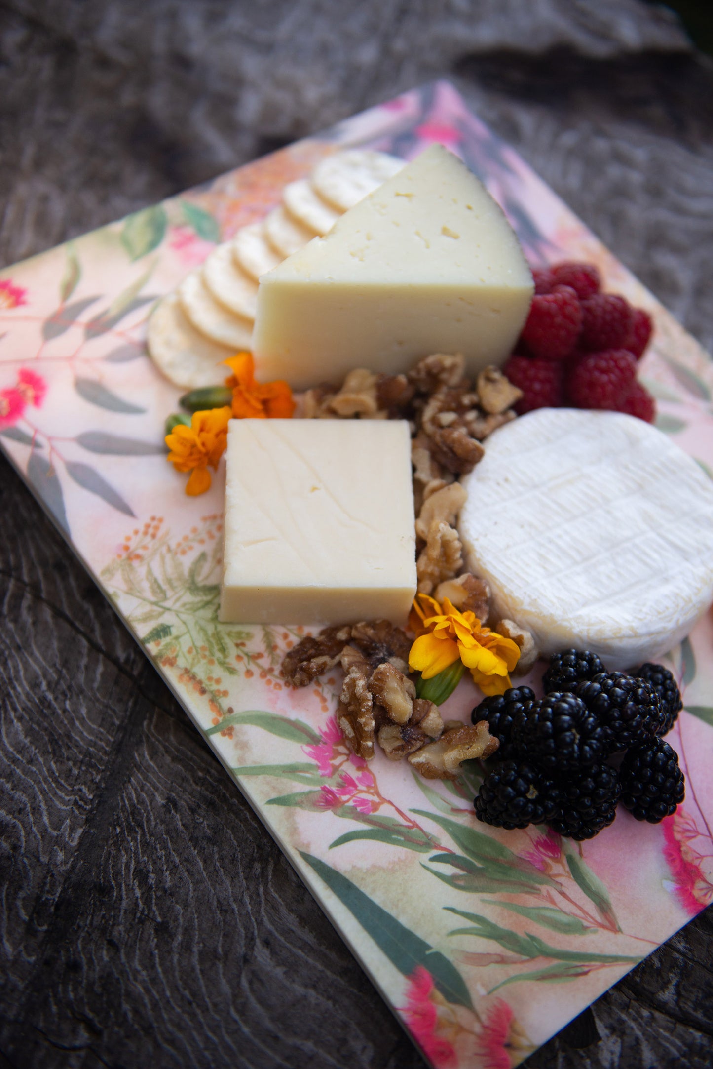 Eucalyptus Cheese Board