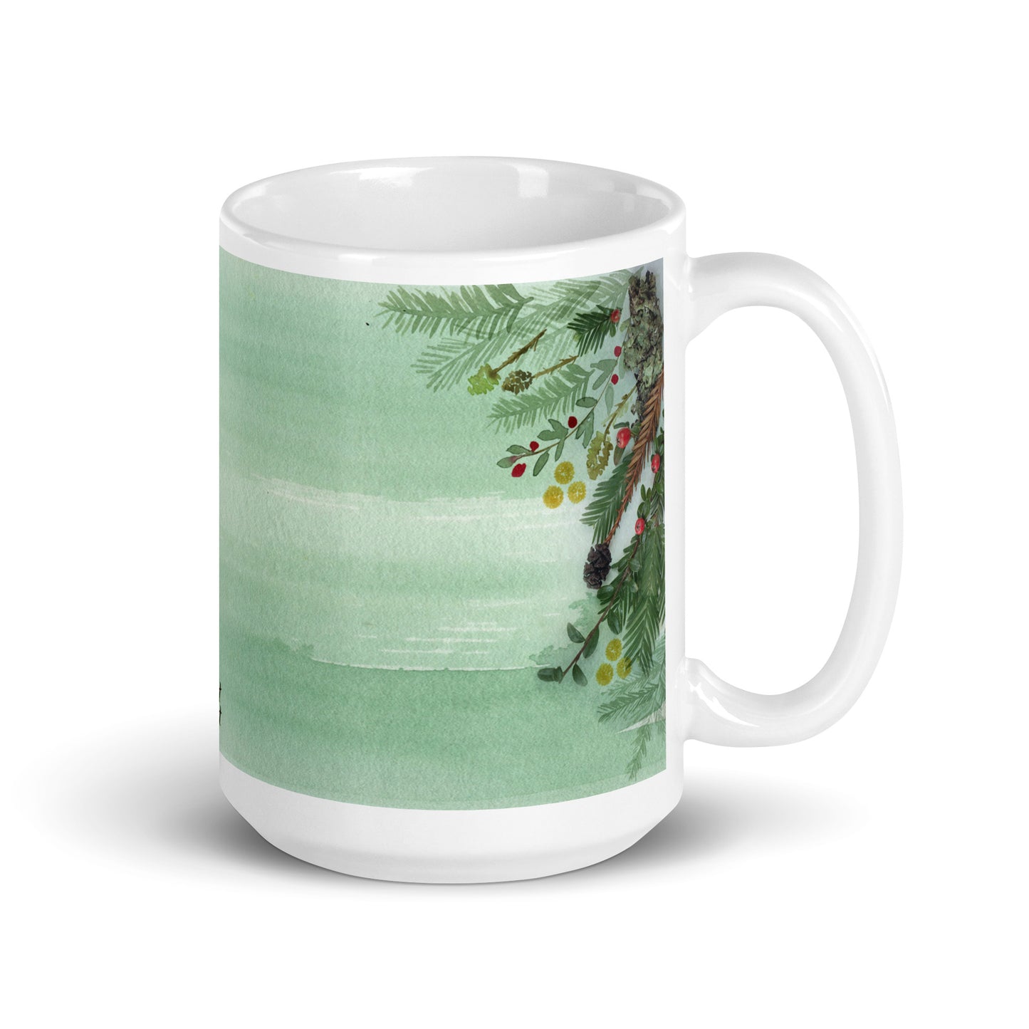 Winter Woods Ceramic Mug (15 oz)
