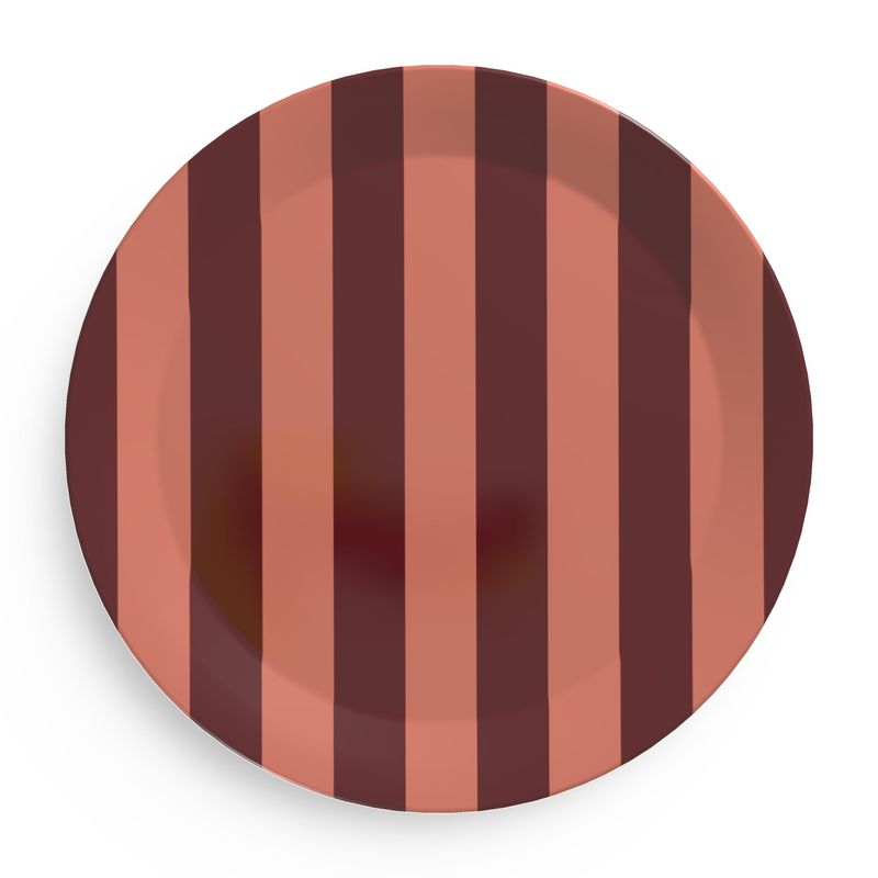 Assorted Red Dahlia Collection Party Plates