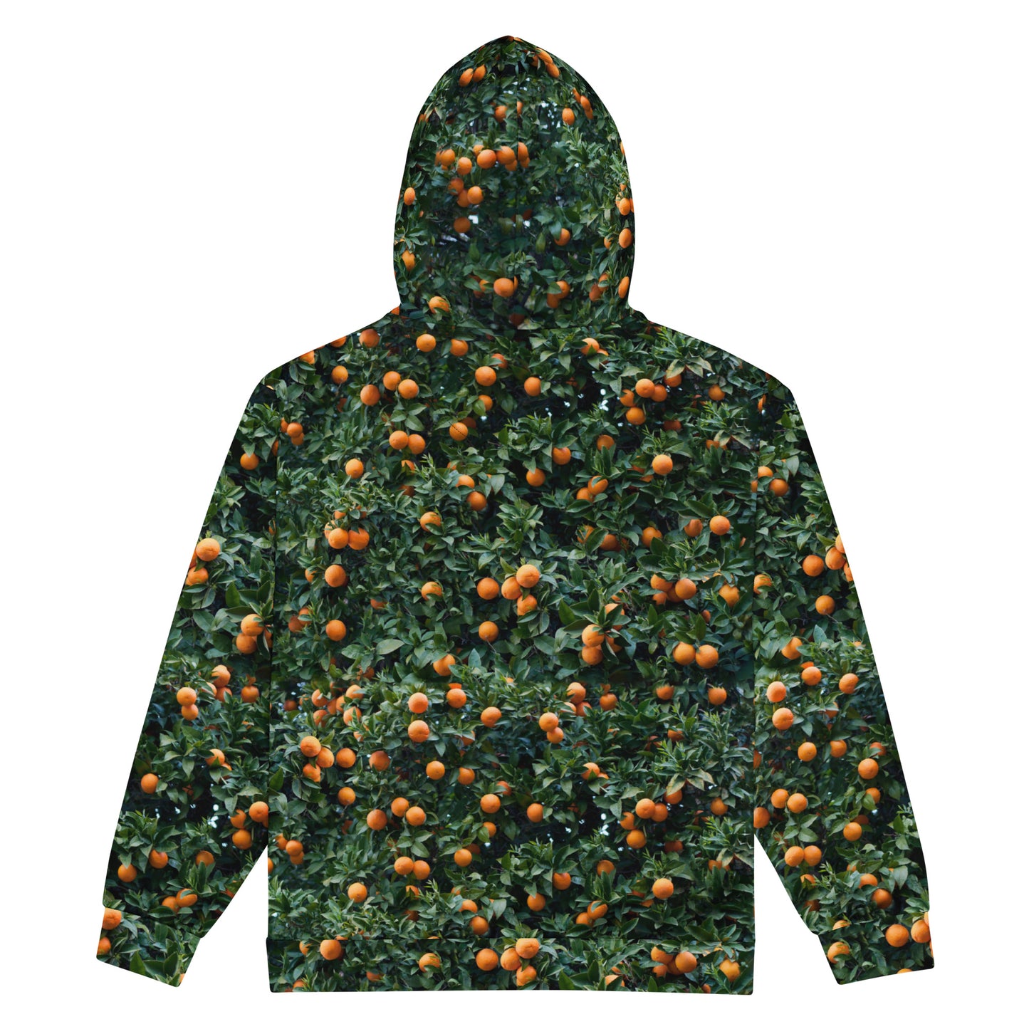 Orange Tree Zip Hoodie