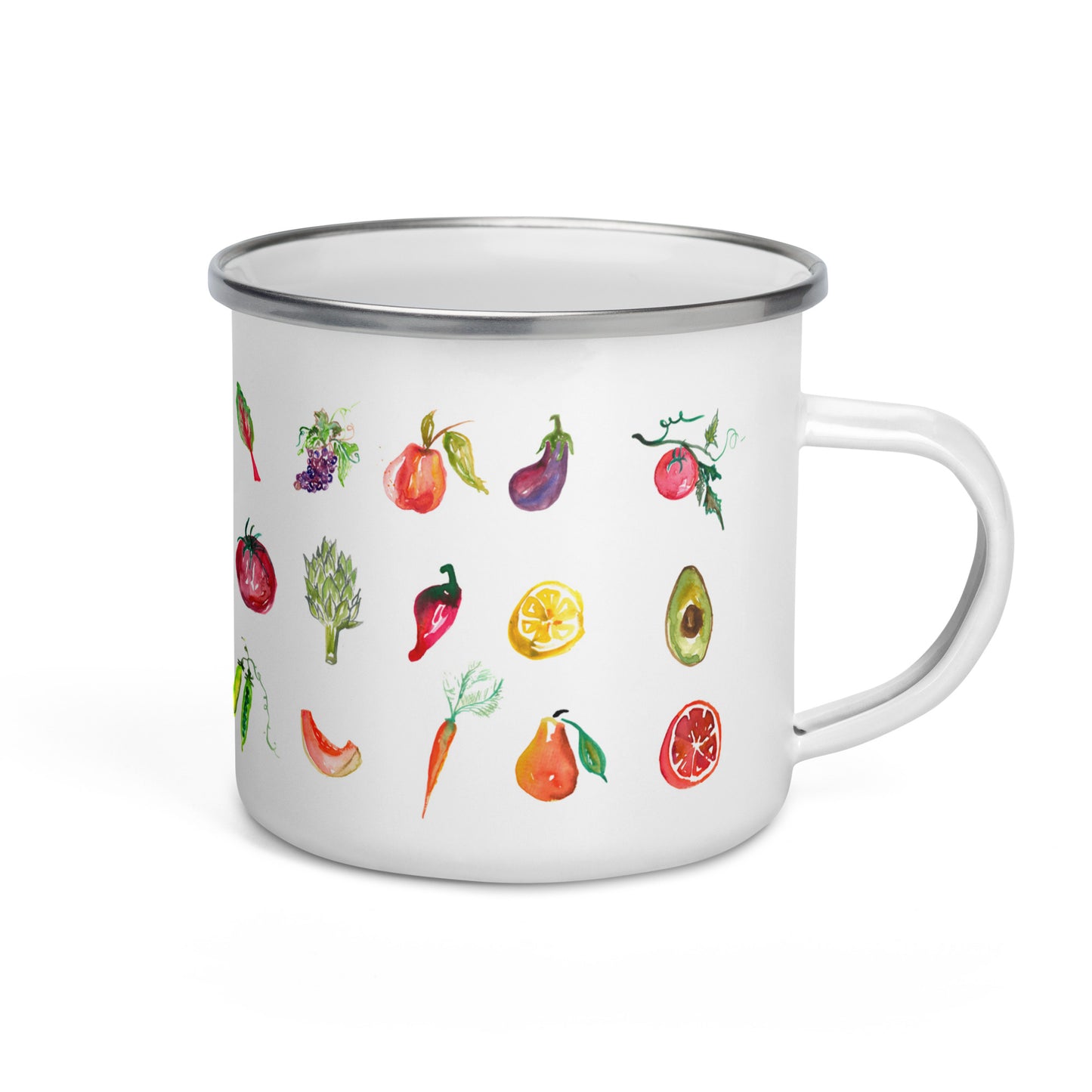 Forest Feast Classic Enamel Mug