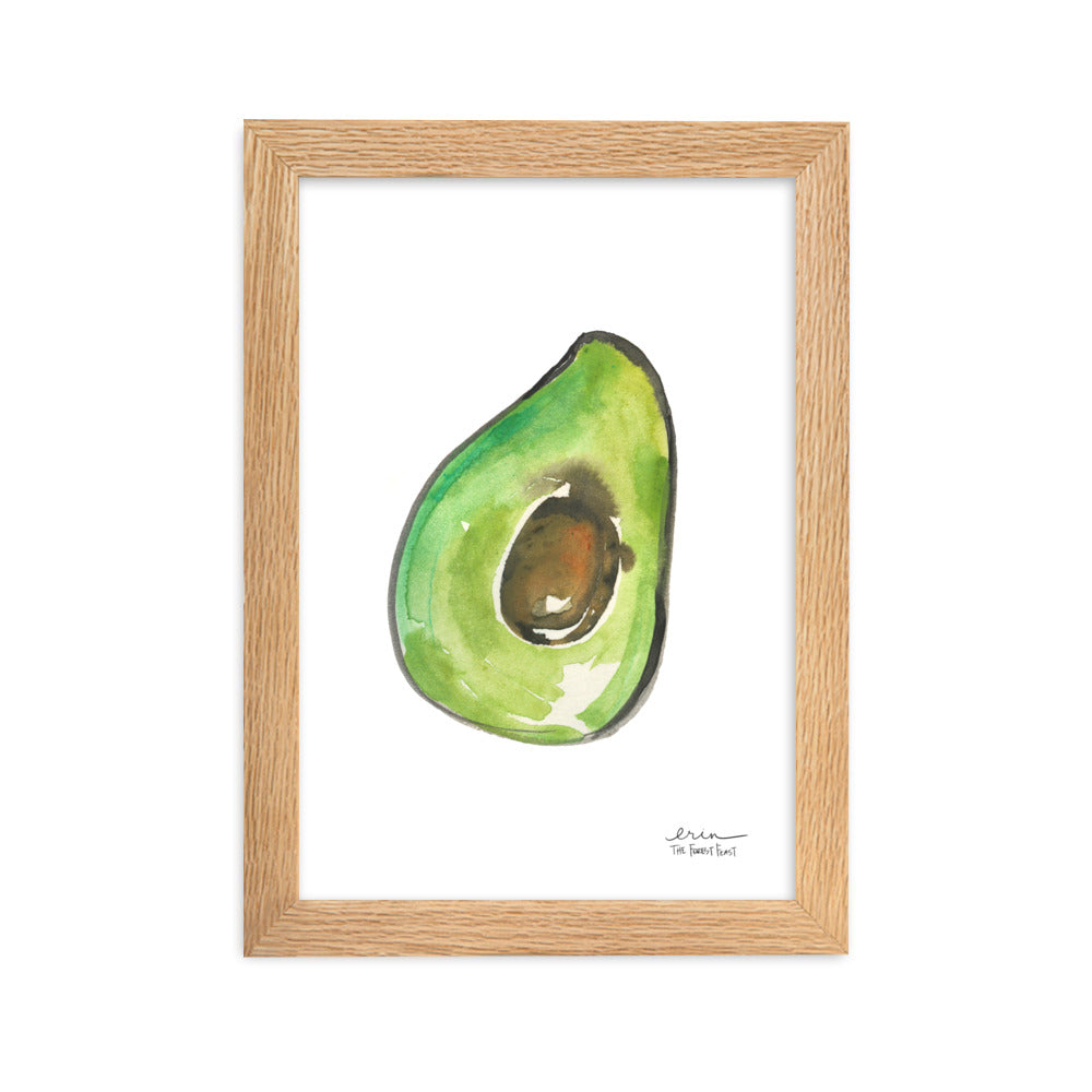 Avocado Art Print