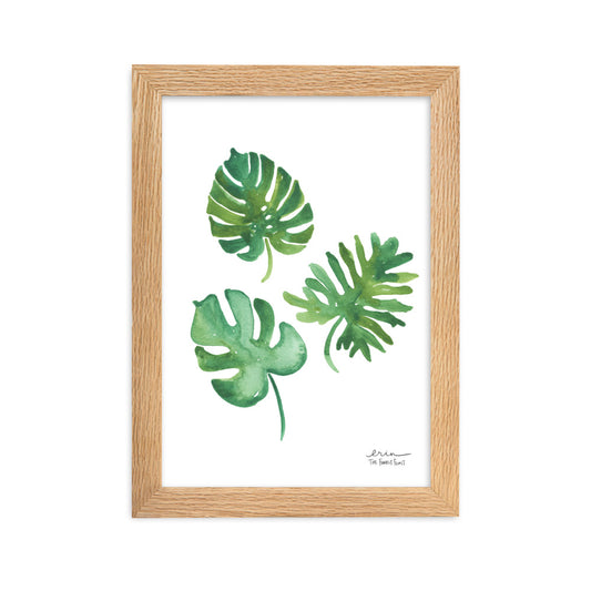 Philodendrons Art print