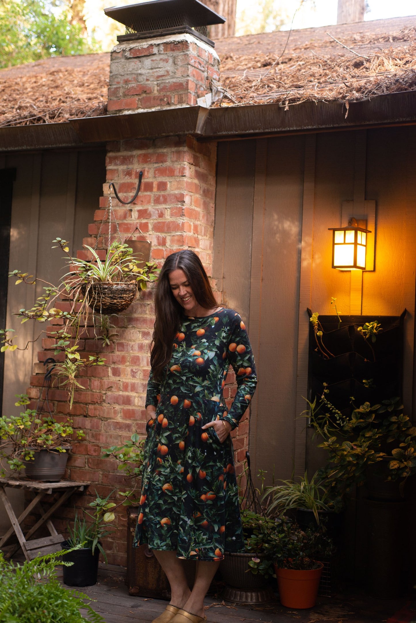 Orange Tree Dress