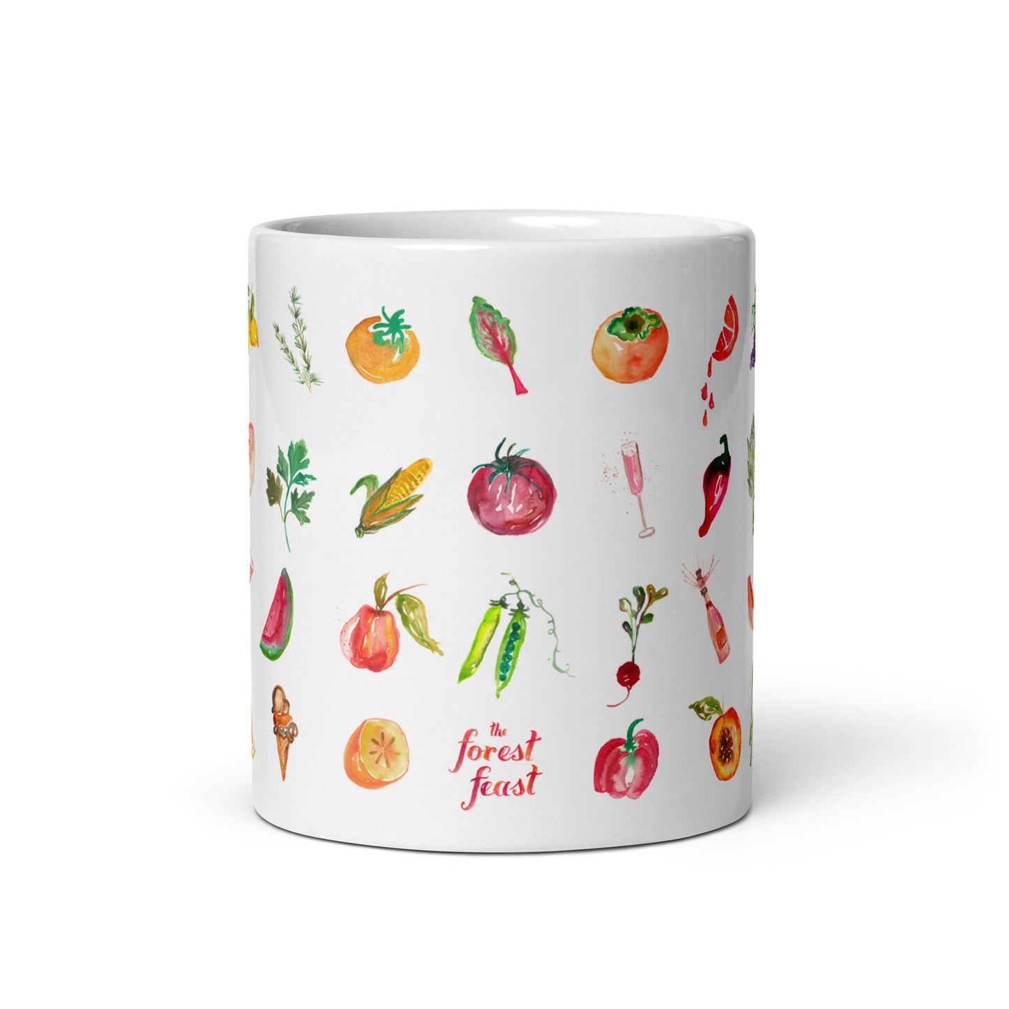 Forest Feast Classic Ceramic Mug (11 oz)