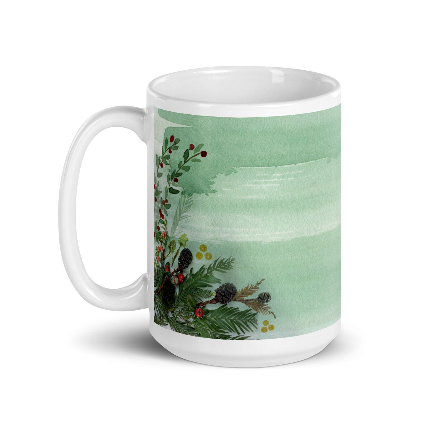 Winter Woods Ceramic Mug (15 oz)